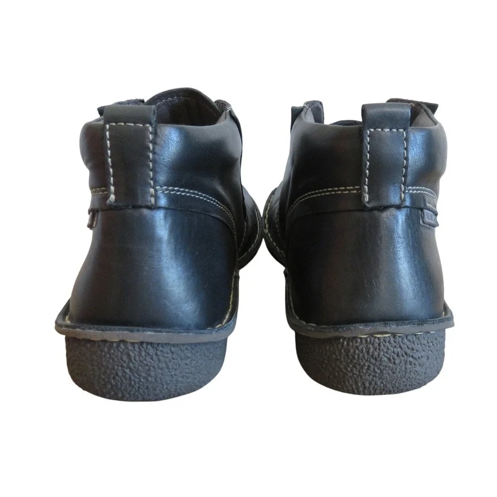 Pikolinos Chile Mens Black Leather Chukka Boots Lug Sole Ankle Boots Size 41